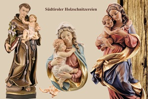 Holzschnitzereien aus Südtirol